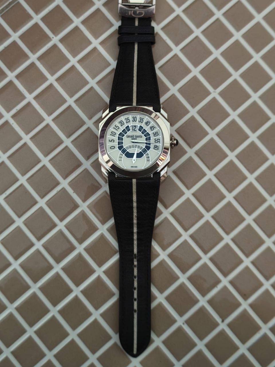 Bvlgari Octo White Gold Bi-Retrograde Jumping Hour by Gerald Genta